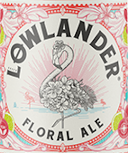 Floral Ale Lowlander Beer logo Floral Ale Lowlander Beer logo